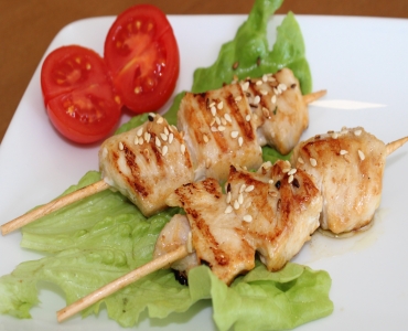 Espetadinhas de frango